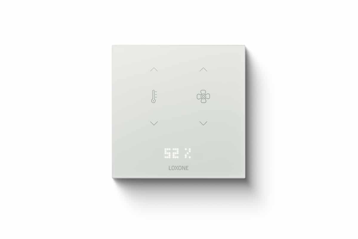 Loxone Touch Pure Flex Battery Air Samtweiß (RAL 9002) – Bild 3