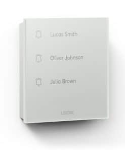 Alternative view of Loxone Touch Pure Flex Battery Air Samtweiß (RAL 9002)