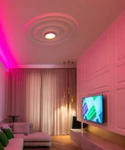 Loxone LED Ceiling Light RGBW Tree Gold – Bild 2