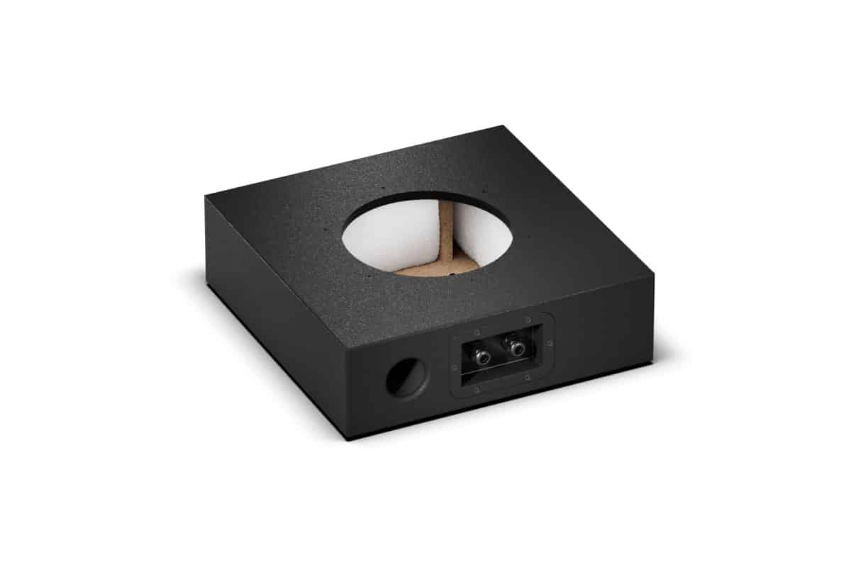 Loxone Aufbaubox für 7" Install Speaker schwarz / weiss – schwarz – Art.-Nr. 610158