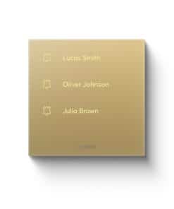 Alternative view of Loxone Touch Pure Flex Battery Air Gold