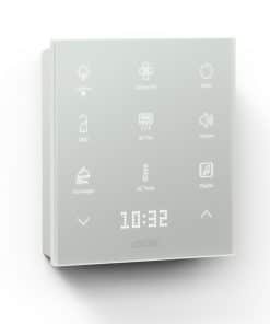 Loxone Touch Pure Flex 24V CO2 Air Samtweiß (RAL 9002) – Bild 3