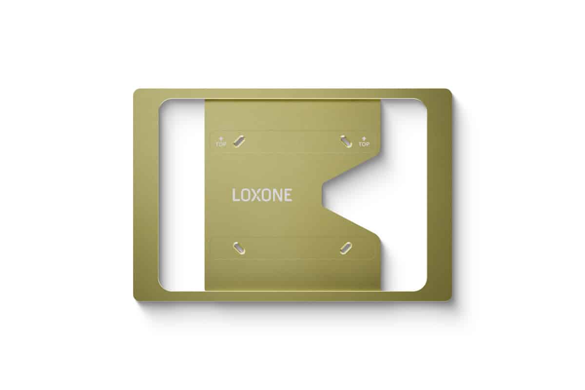 Loxone iPad Wallmount 10,9" – Gold – Art.-Nr. 100621