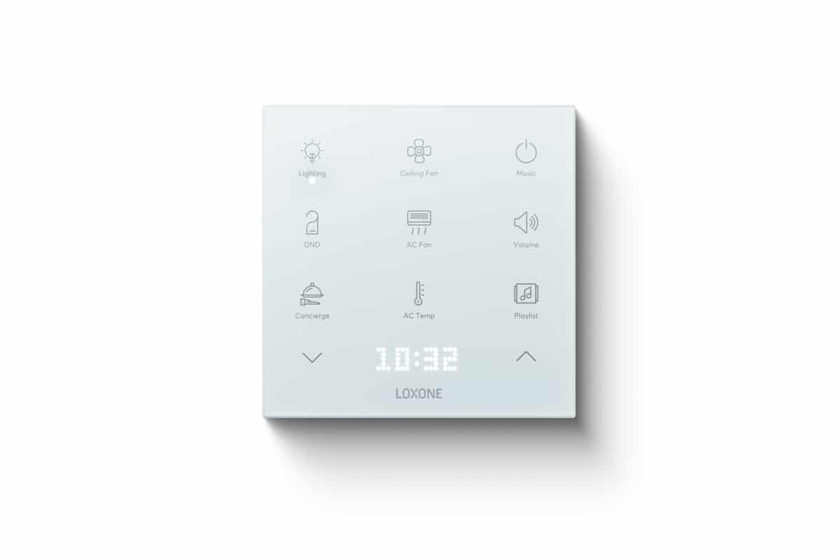 Loxone Touch Pure Flex Battery Air Signalweiß (RAL 9003)