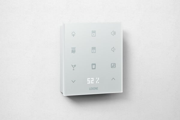 Loxone Touch Pure Flex Battery Air Signalweiß (RAL 9003) – Bild 4