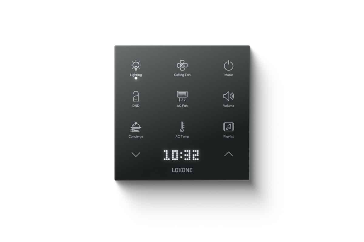 Loxone Touch Pure Flex Battery Air Anthrazit