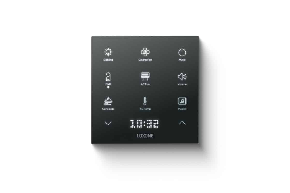 Loxone Touch Pure Flex 24V CO2 Air Anthrazit – Bild 2