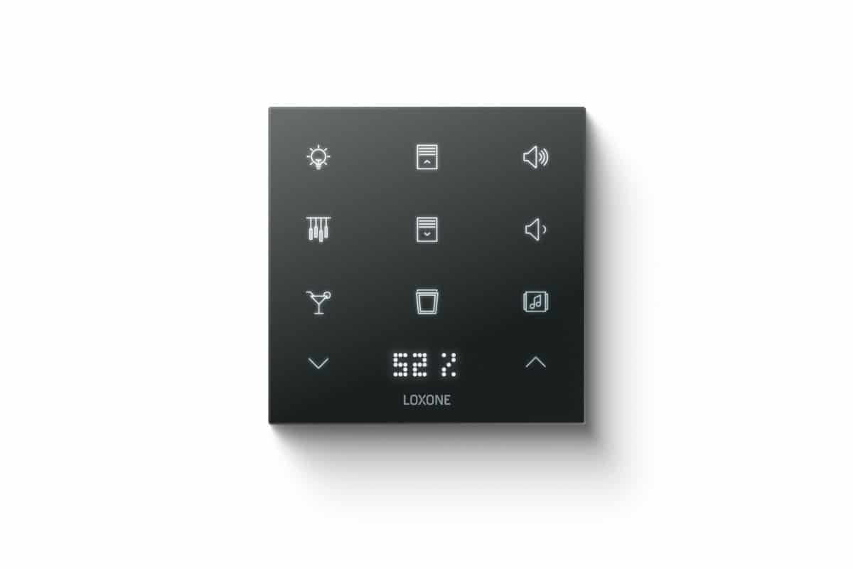 Loxone Touch Pure Flex IP44 Tree Anthrazit – Bild 2