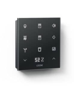 Loxone Touch Pure Flex 24V IP44 Air Anthrazit – Bild 4