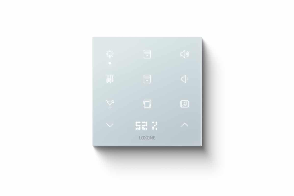 Loxone Touch Pure Flex IP44 Tree Signalweiß (RAL 9003) – Bild 2
