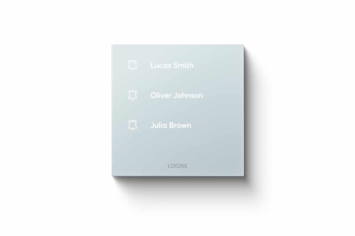 Loxone Touch Pure Flex IP44 Tree Signalweiß (RAL 9003) – Bild 3