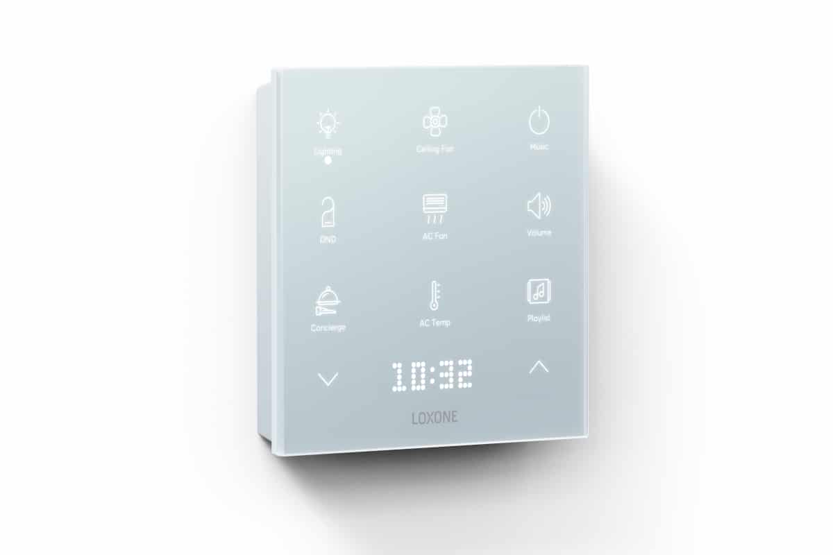 Loxone Touch Pure Flex IP44 Tree Signalweiß (RAL 9003) – Bild 5