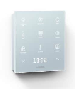 Loxone Touch Pure Flex 24V CO2 Air Signalweiß (RAL 9003) – Bild 4